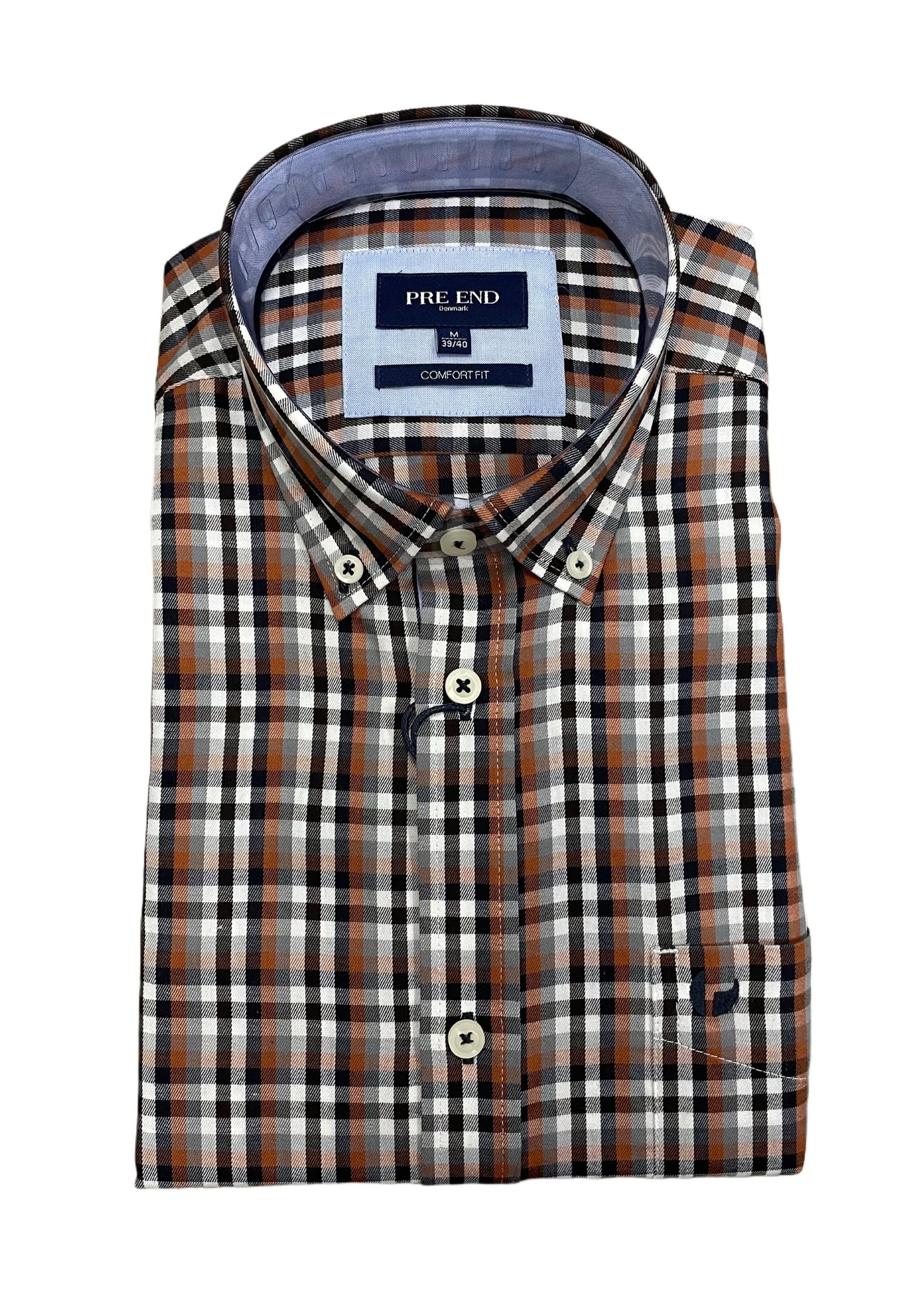 Pre End - Copper Brown Rome Long Sleeve Shirt 100556 6110