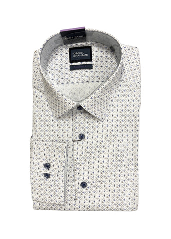 Daniel Grahame - Giovanni Pattern Formal Shirt 15119 12