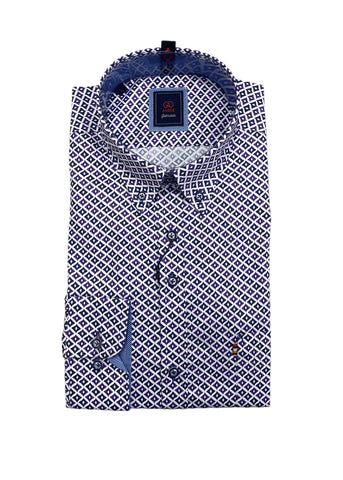 Andre - Denver Purple Long Sleeve Shirt