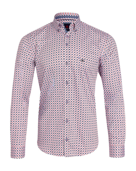 Andre - Dowd Long Sleeve Shirt - Mango