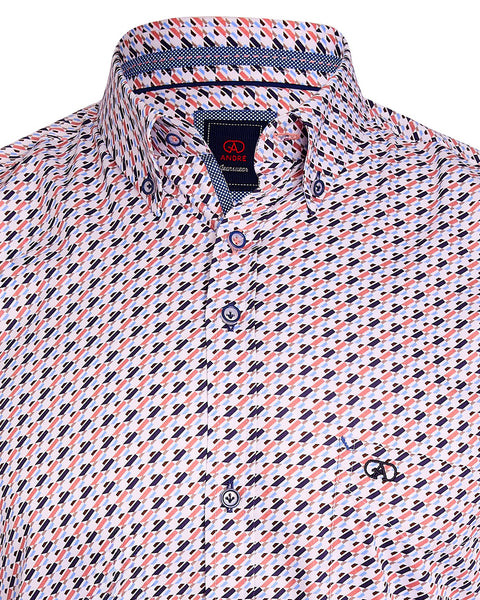 Andre - Dowd Long Sleeve Shirt - Mango