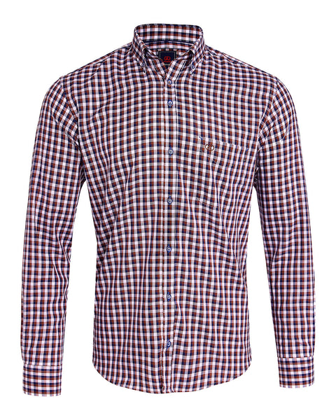 Andre - Fahy  Long Sleeve Shirt - Tan
