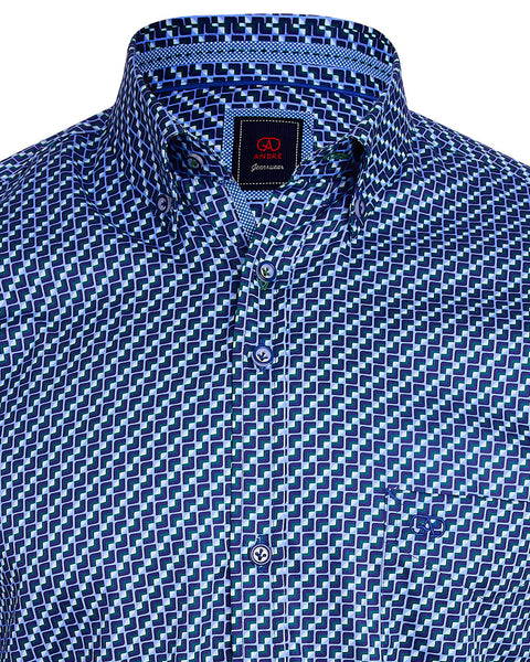 Andre - Galvin Long Sleeve Shirt - Green