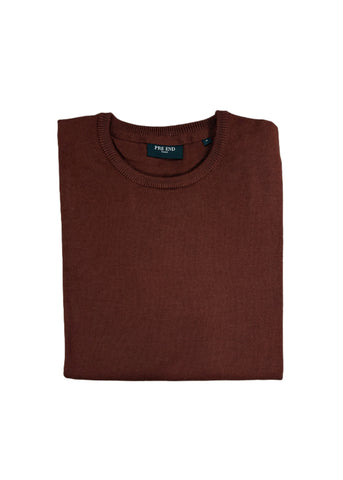 Pre End - Copper Brown Gordon Crewneck 100560 6610