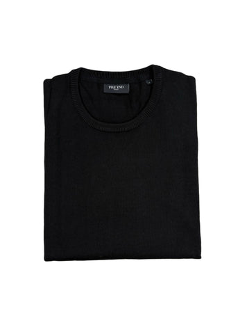 Pre End - Jet Black Gordon Crewneck 100560 9070
