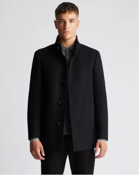 REMUS UOMO - JONAH - TAILORED COAT - 90374 - BLACK