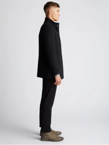 REMUS UOMO - JONAH - TAILORED COAT - 90374 - BLACK