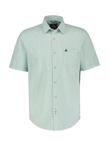 Lerros - Coastal Sea Blue Short Sleeve Shirt 2442010 622