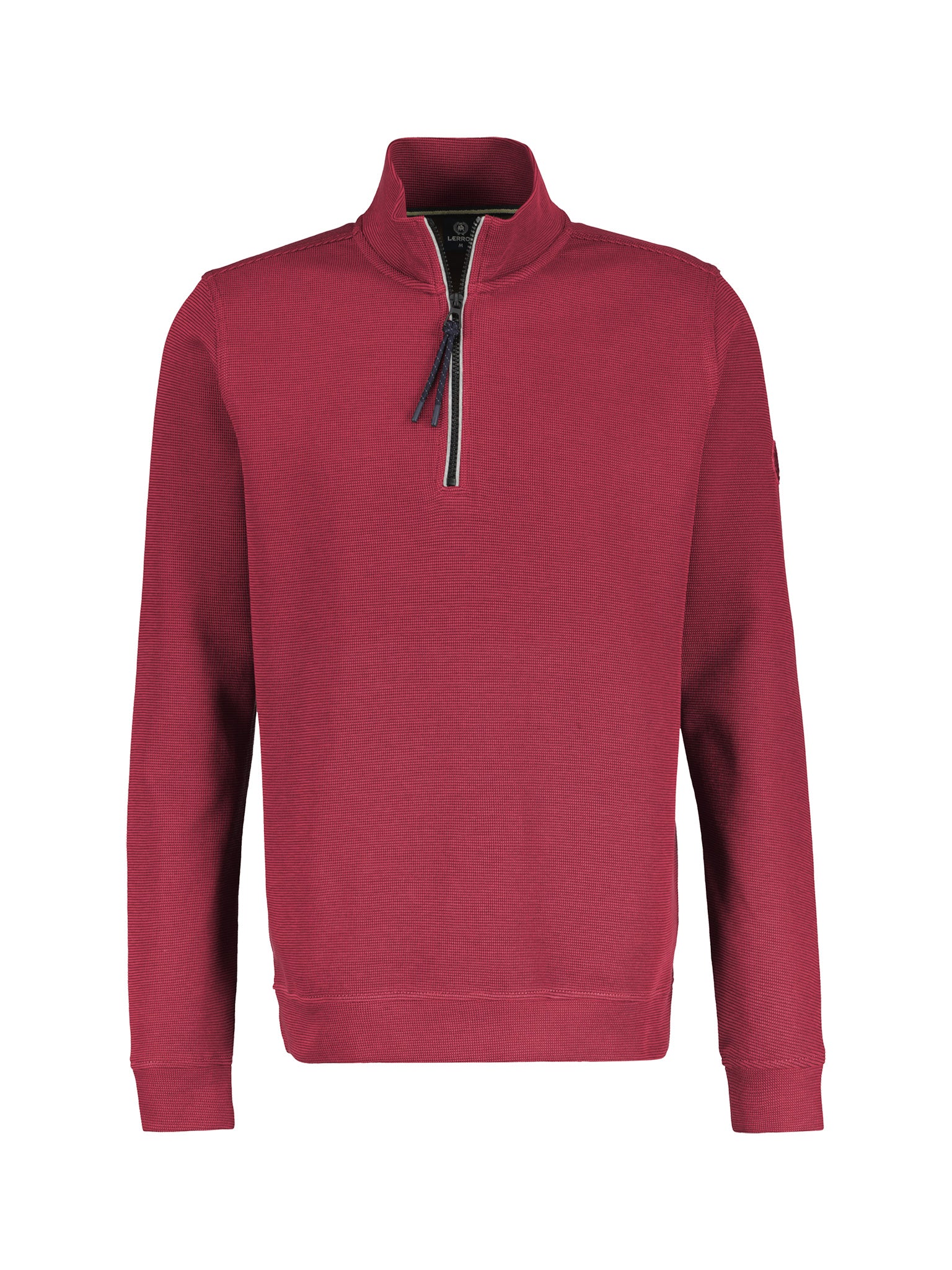 Lerros - Deep Red Quarter Zip 2484402 362