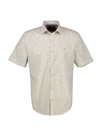Lerros -  White Short Sleeve Shirt 2542305 100