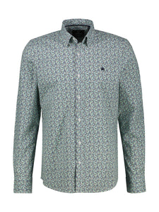 Lerros - Coastal Blue Long Sleeve Shirt 2521427 456
