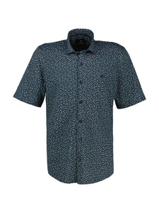 Lerros -  Classic Navy Short Sleeve Shirt 2532324 485