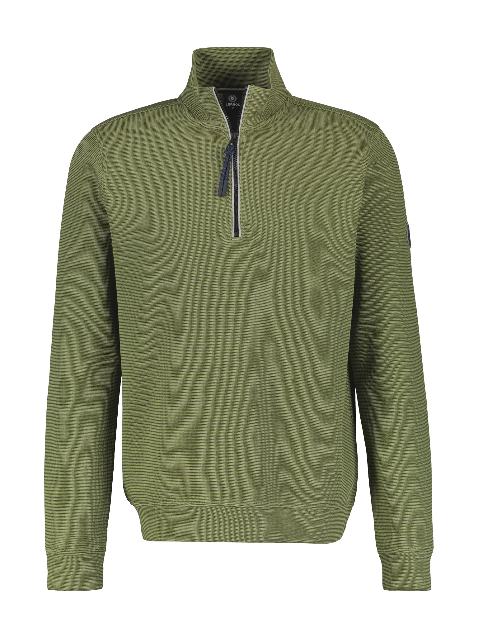 Lerros - Sage Green Quarter Zip 24D4402 612