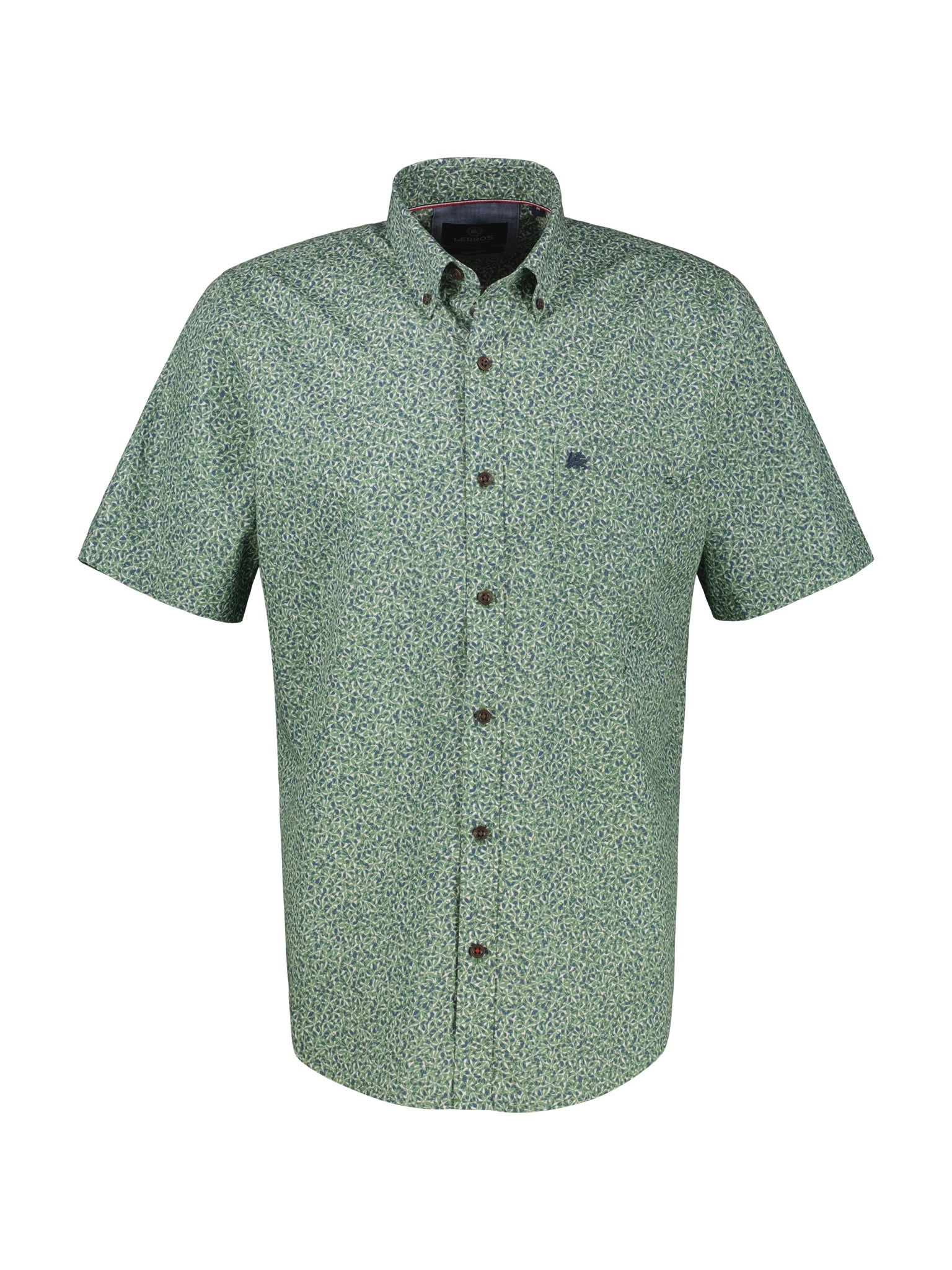Lerros -  Sage Green Short Sleeve Shirt 2532103 612