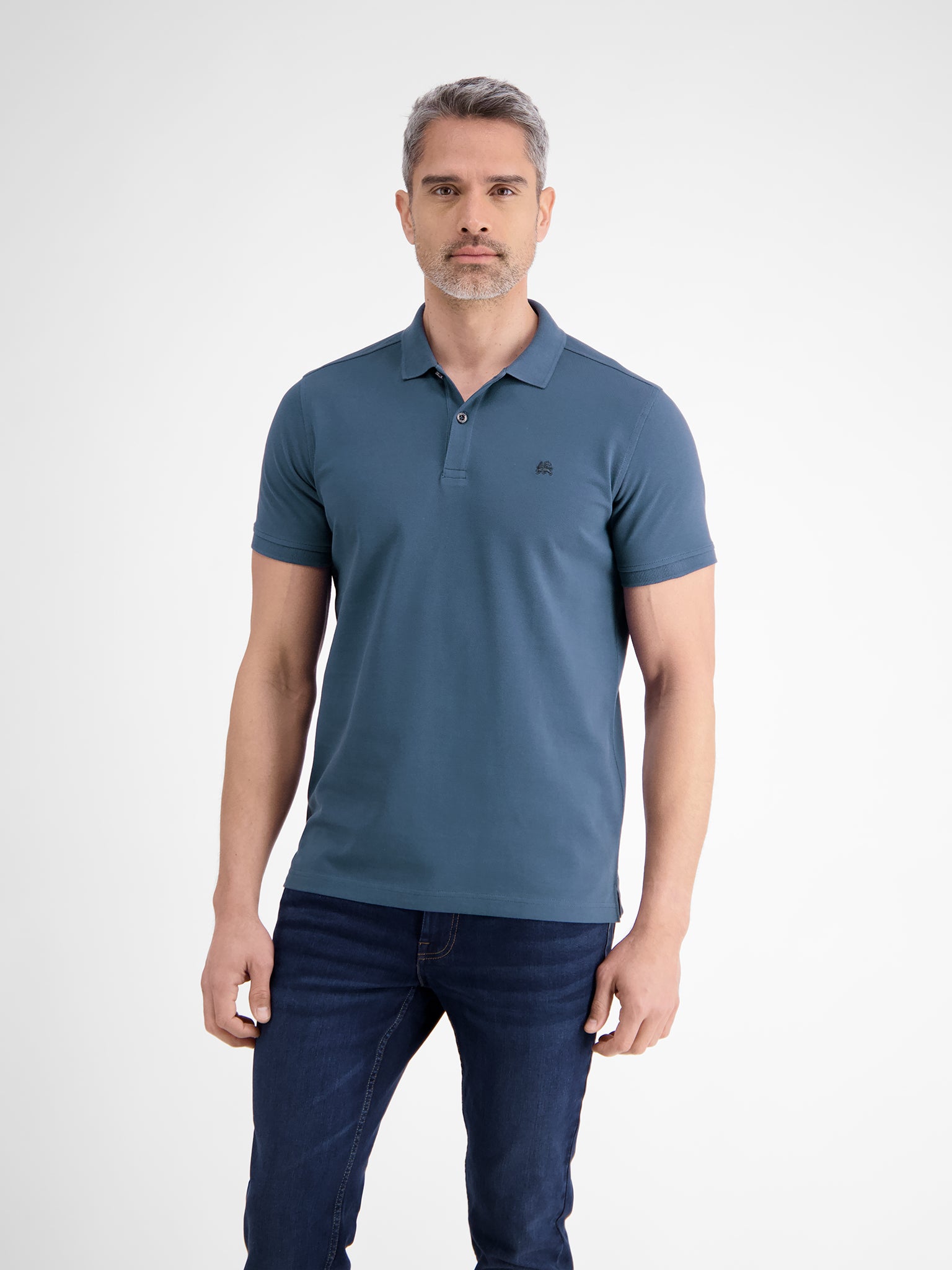 Lerros - Storm Blue Polo Shirt 2573200 448