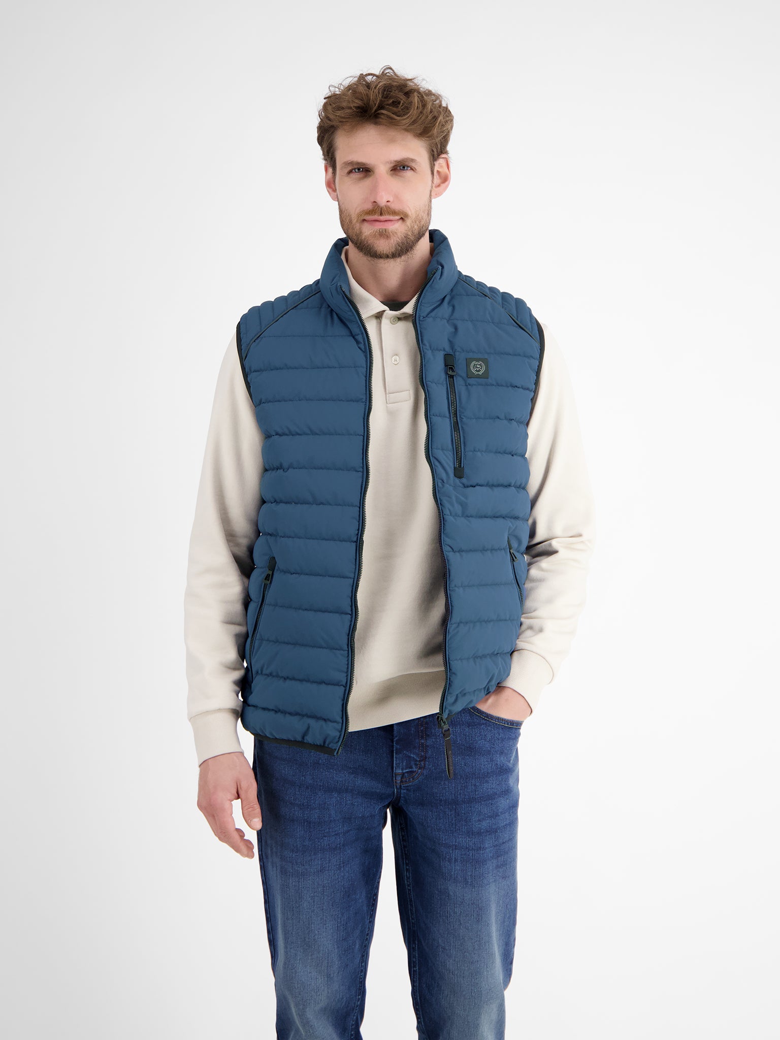 Lerros - Storm Blue Gilet 2587313 448