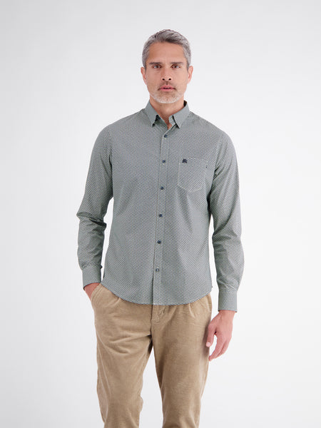 LERROS - GRAVEL BEIGE LONG SLEEVE SHIRT - 2691474-139.