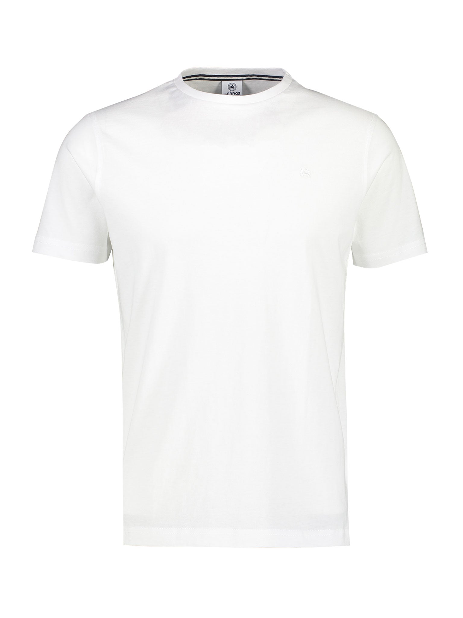 Lerros - White Crew Neck T Shirt 2003000 100