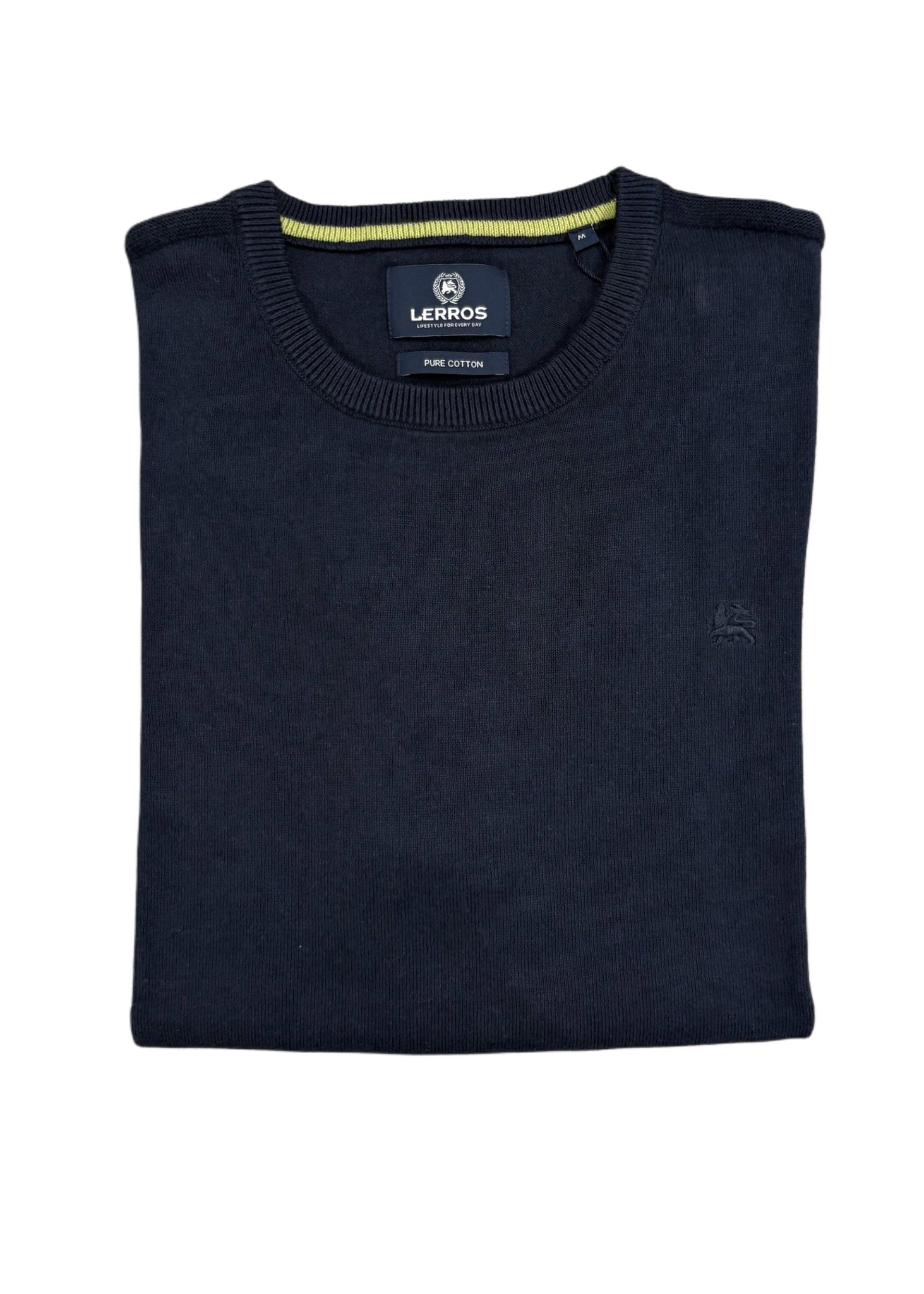 Lerros - Classic Navy Crewneck 2495004 485