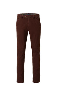 Meyer - Bordeaux Chicago Fit Cotton Trousers 2-5613 48