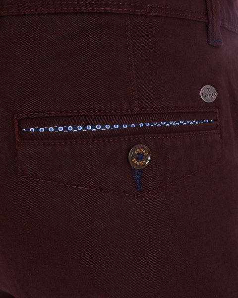 Andre - Mane Brown Cotton Chino