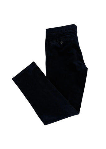 Meyer - Navy Roma Cotton Fit Trousers 3708/18