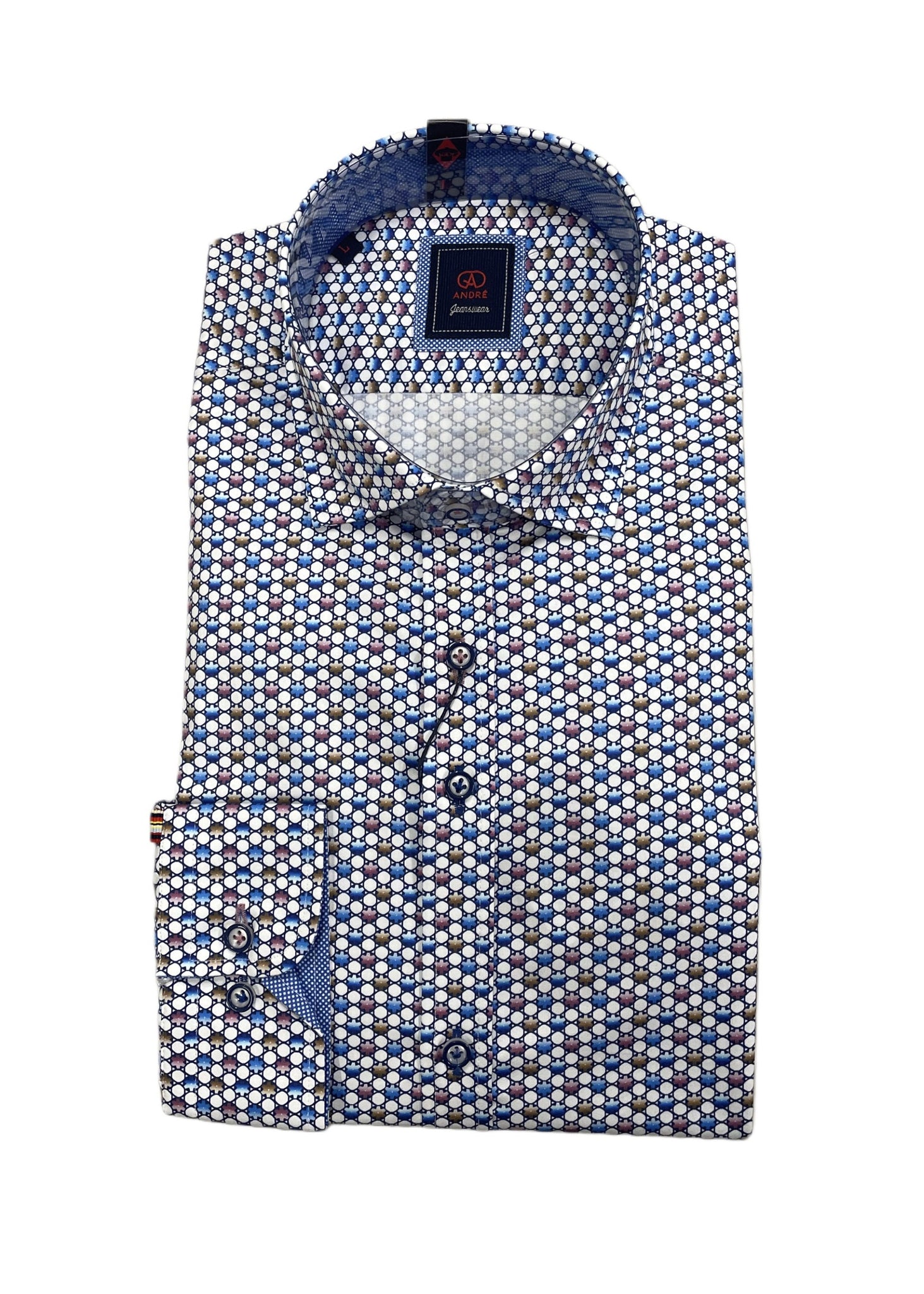 Andre - Ohio Purple Long Sleeve Shirt