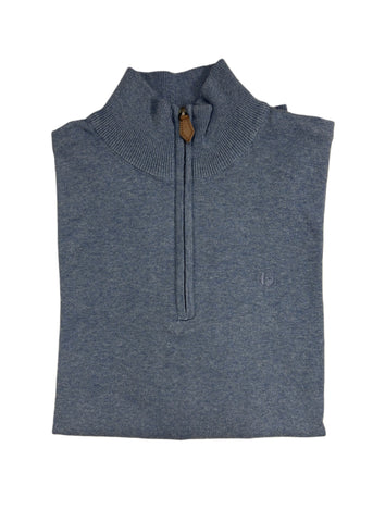Pre End - Colony Blue Malcom Quarter Zip 100527 7599