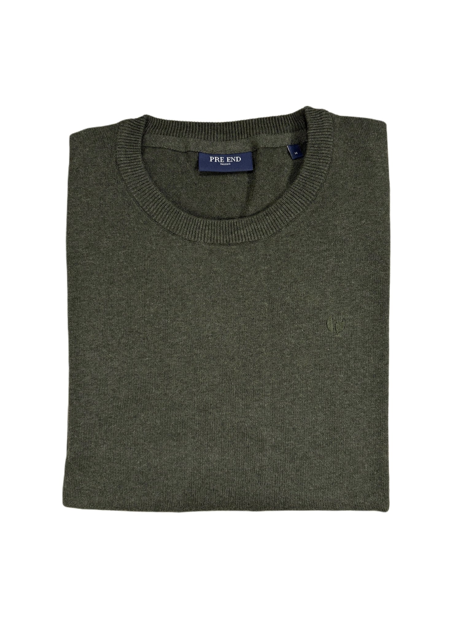 Pre End - Forest Green Malcom Crewneck 100524 5545