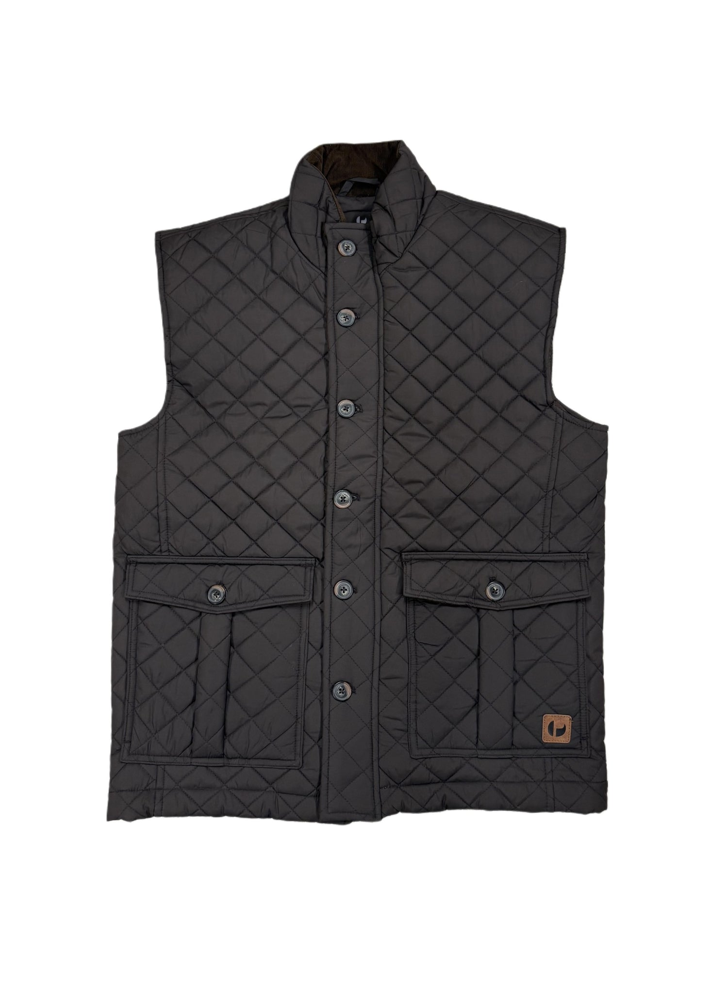 Pre End -  Dark Brown Harald Gilet 100013 6031