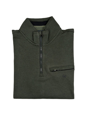 Pre End - Old Green Leander Quarter Zip 100315 5106