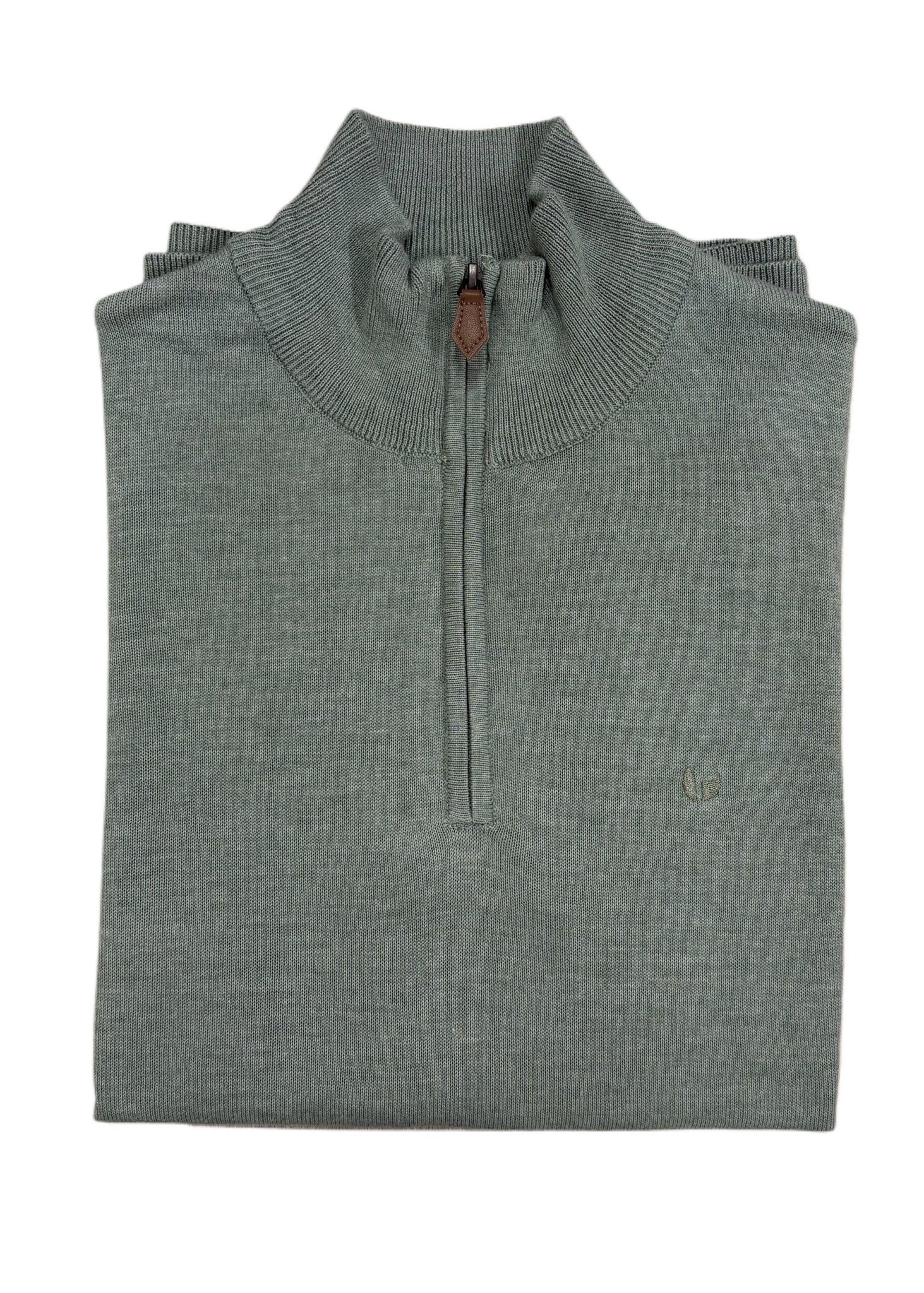 Pre End - Fresh Green Malcom Quarter Zip 100527 5602