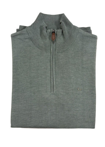 Pre End - Fresh Green Malcom Quarter Zip 100527 5602