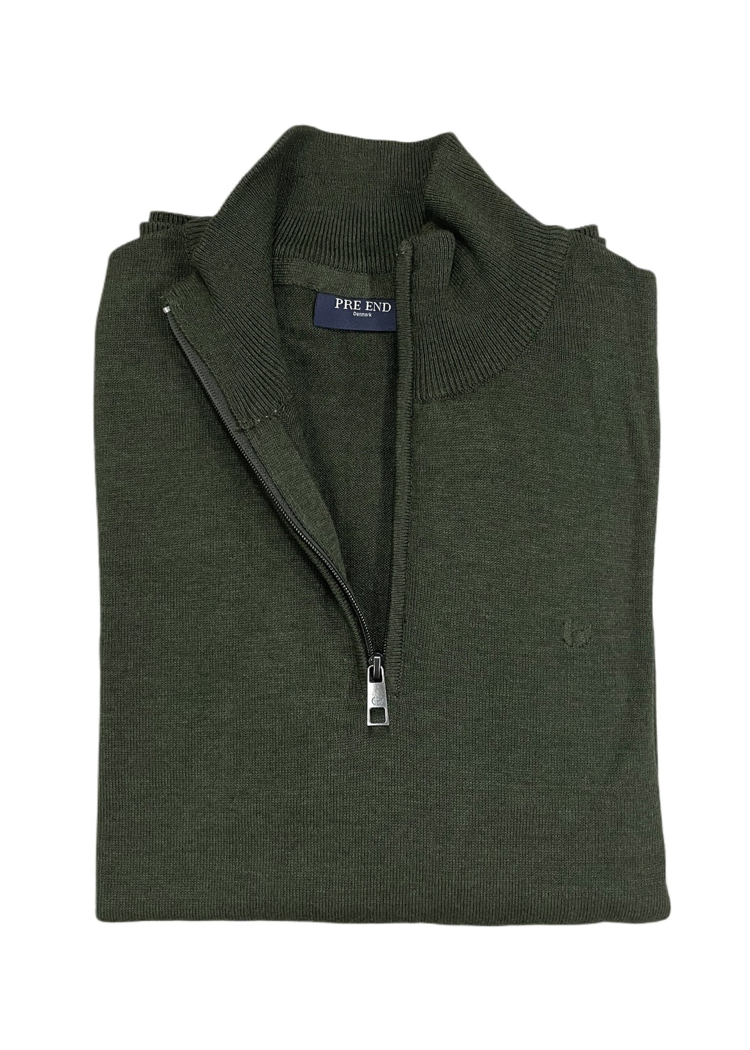 Pre End - Old Green Malcom Quarter Zip 100527 5606