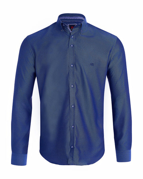 Andre - Rhine - Long Sleeve Shirt - Cobalt
