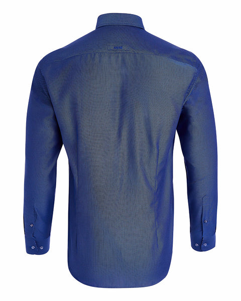 Andre - Rhine - Long Sleeve Shirt - Cobalt