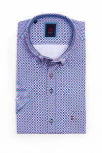 Andre - Munich Rose Short Sleeve Shirt