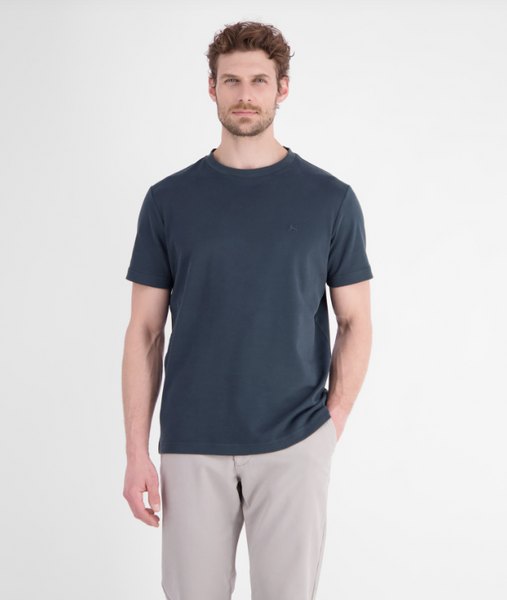 LERROS - NAVY CREW NECK T-SHIRT - 2683034-485