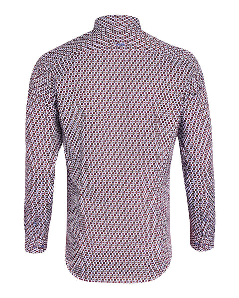 Andre - Sexton Long Sleeve Shirt - Burgundy