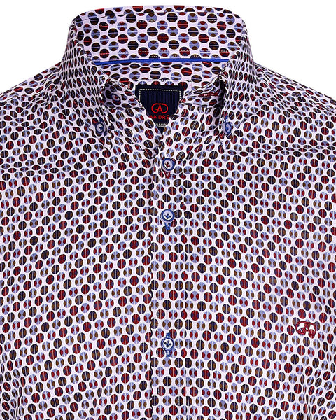 Andre - Sexton Long Sleeve Shirt - Burgundy