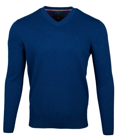 Andre - Valencia Ink V Neck Knitwear