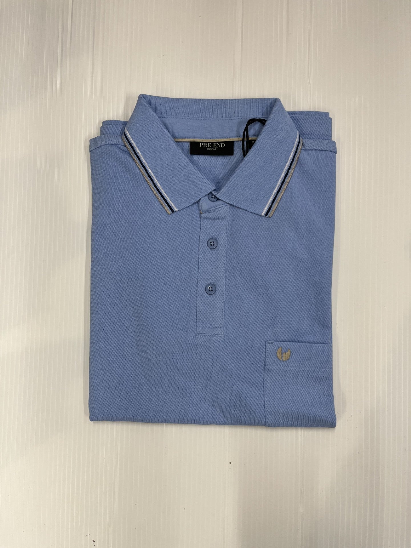 Pre End - Verona Blue Polo Shirt 100463 7032