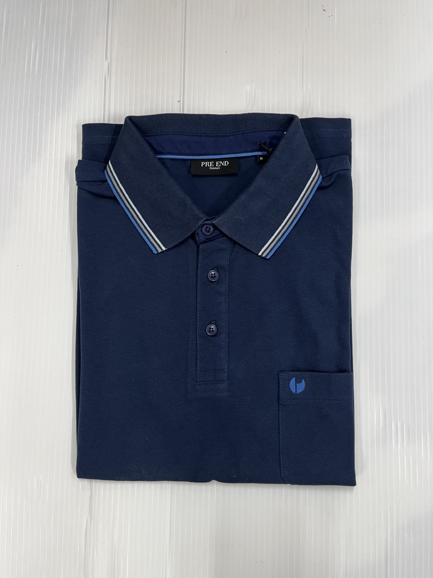 Pre End - Verona Naval Blue Polo Shirt 100463 7115