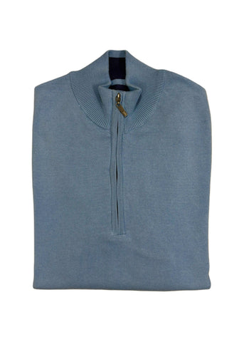 White Label - Light Blue Woodward Quarter Zip 83102