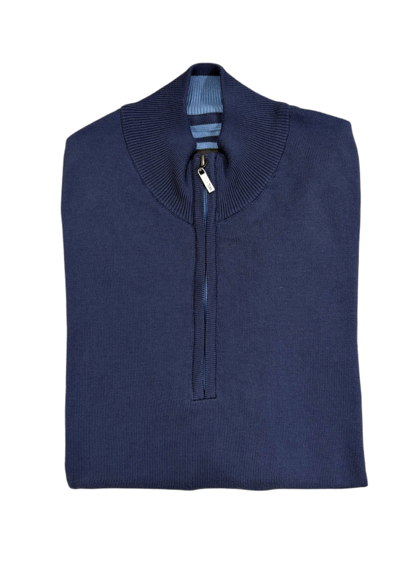White Label - Navy Woodward Quarter Zip 83104