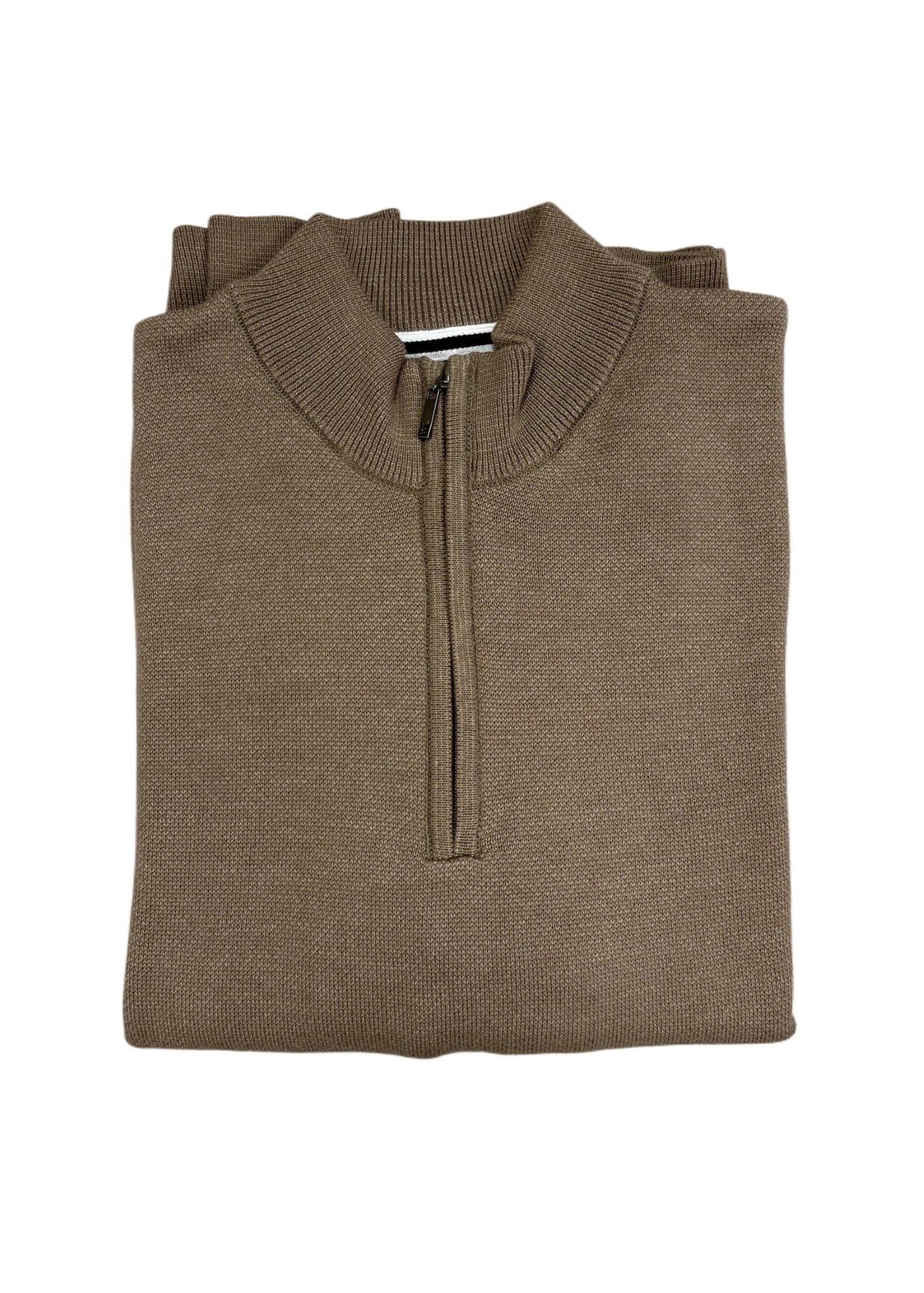 White Label - Taupe Sand Taylor Quarter Zip 83120