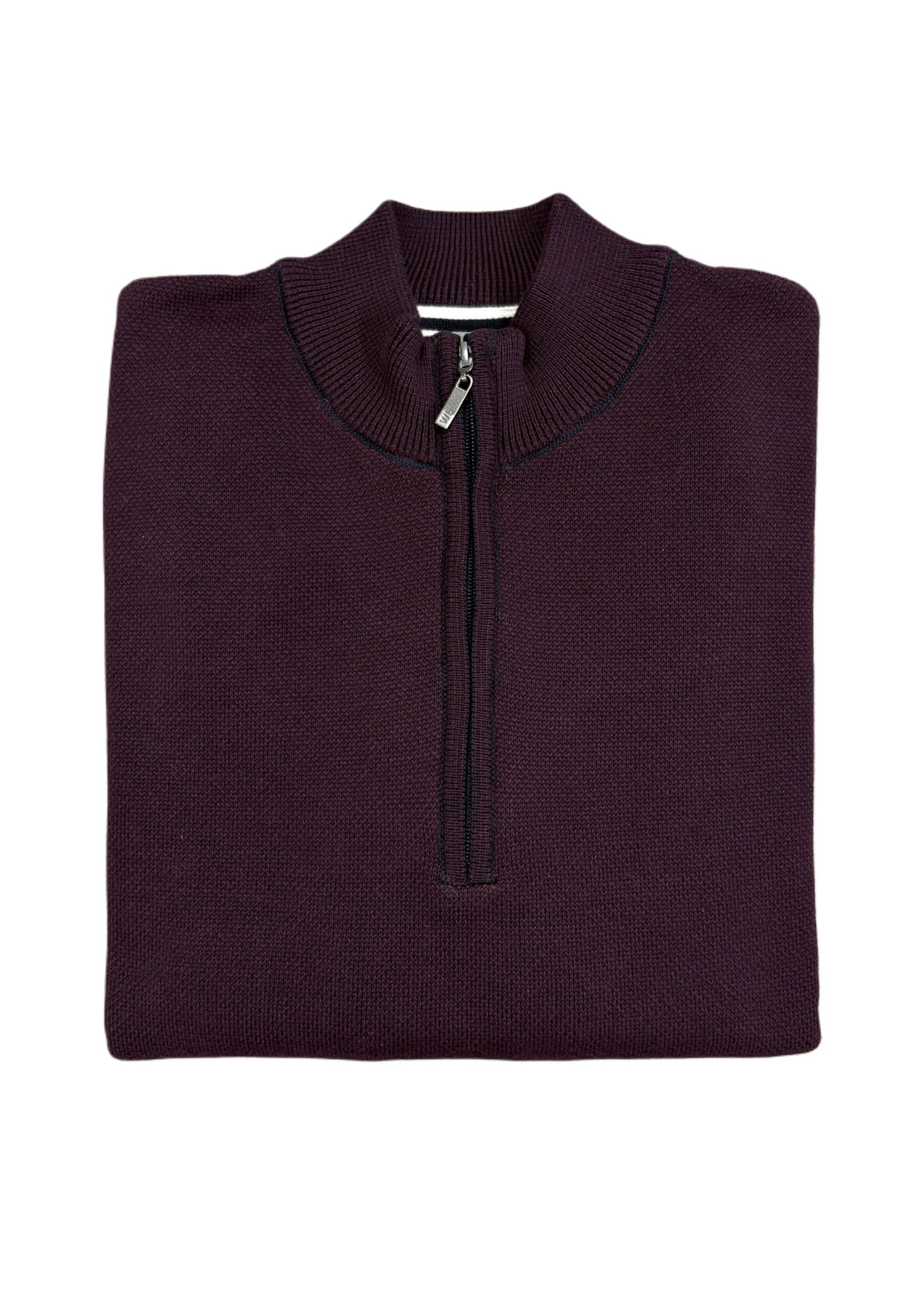 White Label - Burgundy Taylor Quarter Zip 83143