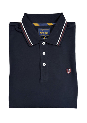 Tommy Bowe - XV Kings Lindfield Classic Navy Polo Shirt