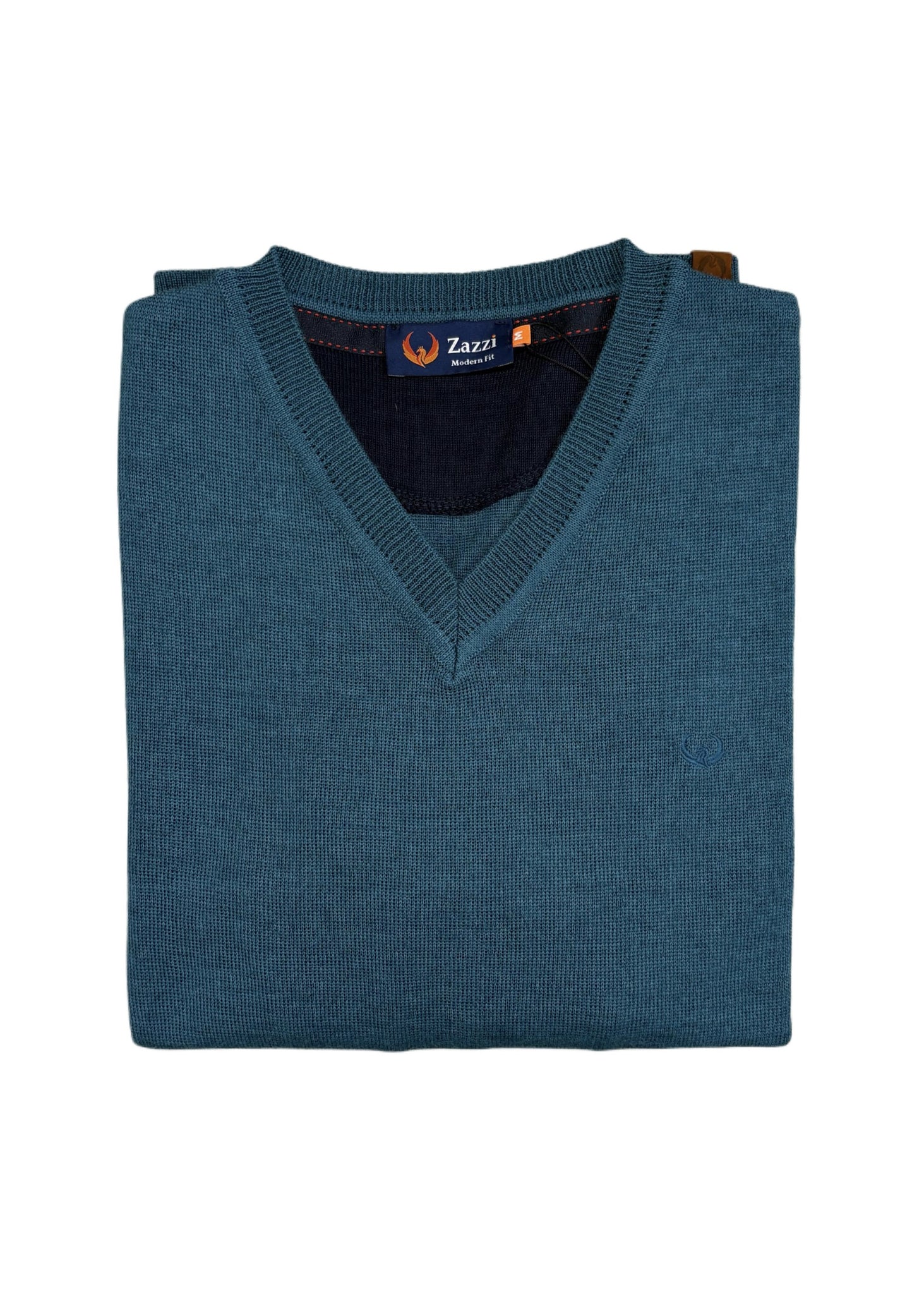 Zazzi - Reef V Neck Cotton Knitwear 8874
