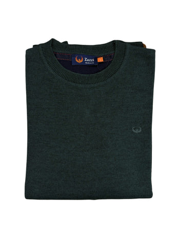 Zazzi - Miami Crewneck Cotton Knitwear 8875